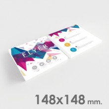Flyers 14,8 x 14,8 cm