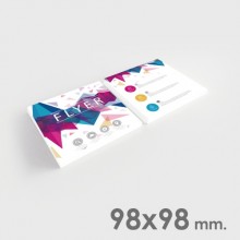 Flyers 9,8 x 9,8 cm