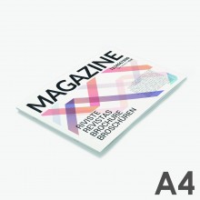 Format A4 horizontal - reliure agrafes