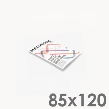 Brochures agrafées 85x210