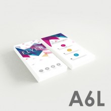 Flyers A6L 7,4 x 21 cm