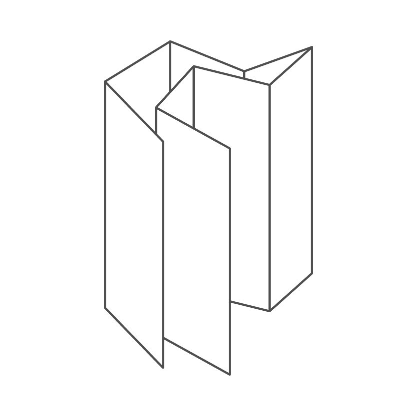 dépliant 8 volets - 16 faces A5L 784x210 mm roulé